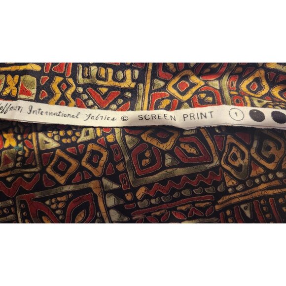 Material Cotton Coral Reef 36 x 45 Screen Print Hoffman International Fabrics Ge - Picture 12 of 16